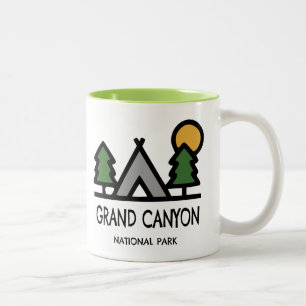 Grand Canyon Nationalpark Zweifarbige Tasse