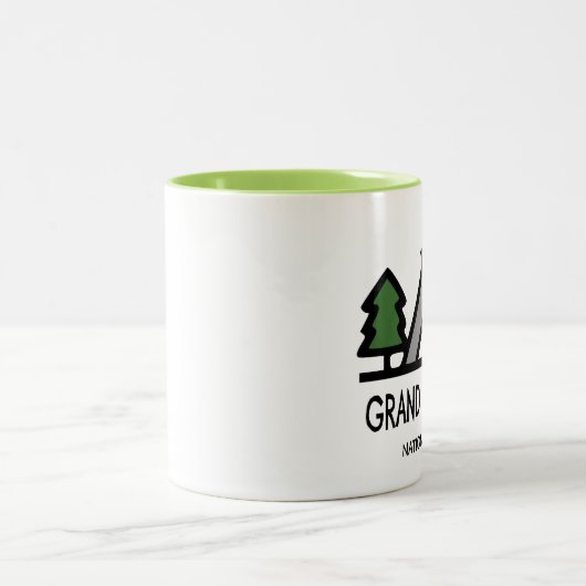 Grand Canyon Nationalpark Zweifarbige Tasse (Mittel)