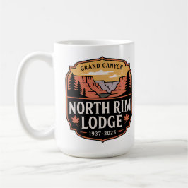 Grand Canyon North Rim Lodge 1937–2025 Memorial Kaffeetasse