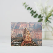 Grand Canyon North Rim Postcard Postkarte (Stehend Vorderseite)