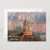 Grand Canyon North Rim Postcard Postkarte (Vorne/Hinten)