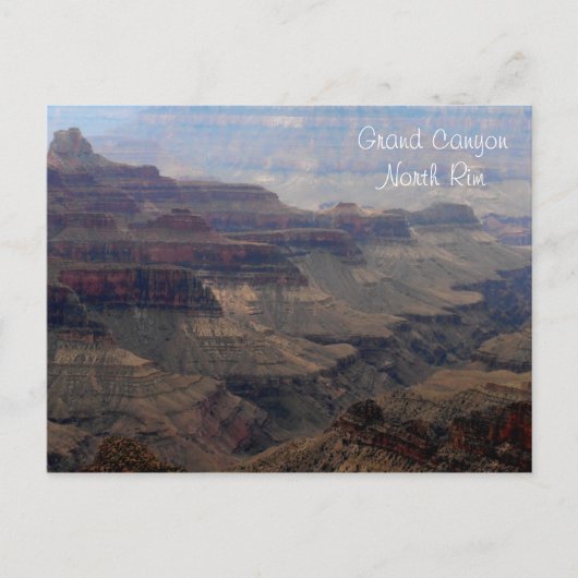 Grand Canyon North Rim Postcard Postkarte (Vorderseite)
