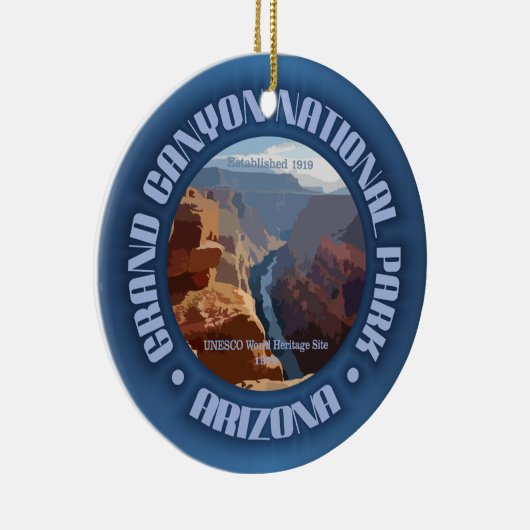 Grand Canyon NP Keramik Ornament (Rechts)