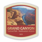 Grand Canyon NP (PF1) Aufkleber (Vorderseite)