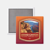 Grand Canyon NP (PF1) Magnet (Vorderseite/Rückseite)