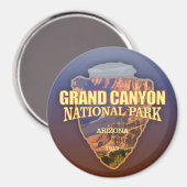 Grand Canyon NP (Pfeilspitzen) Magnet (Vorderseite/Rückseite)