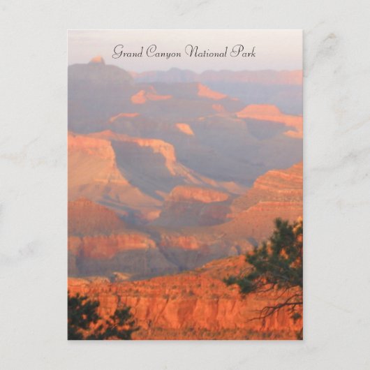 Grand Canyon np Postkarte (Vorderseite)