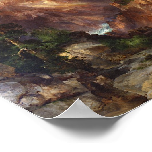 Grand Canyon of the Yellowstone Poster (Ecke)