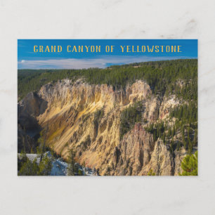 Grand Canyon of the Yellowstone Postkarte
