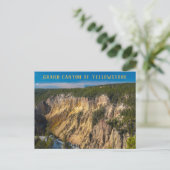 Grand Canyon of the Yellowstone Postkarte (Stehend Vorderseite)