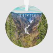 Grand Canyon of Yellowstone Ornament (Rückseite)