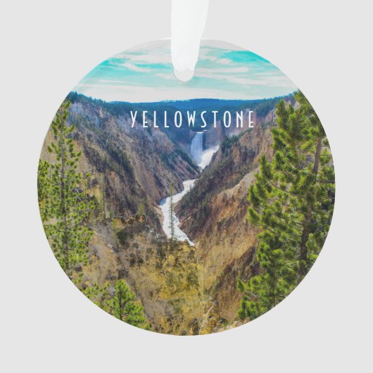 Grand Canyon of Yellowstone Ornament (Vorderseite)