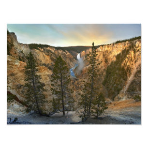 Grand Canyon of Yellowstone, Yellowstone Fotodruck