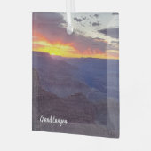 Grand Canyon Ornament Aus Glas (Vorderseite links)