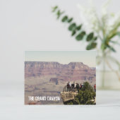 Grand Canyon Outlook Postkarte (Stehend Vorderseite)