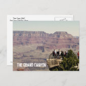 Grand Canyon Outlook Postkarte (Vorne/Hinten)