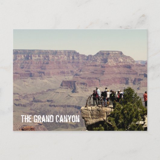 Grand Canyon Outlook Postkarte (Vorderseite)