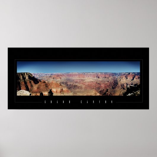 Grand Canyon Panorama Poster (Vorne)