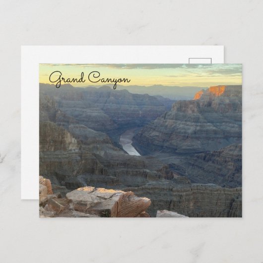 Grand Canyon Postcard Postkarte (Vorne/Hinten)