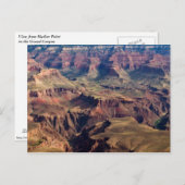 Grand Canyon Postcard Postkarte (Vorne/Hinten)