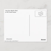 Grand Canyon Postcard Postkarte (Rückseite)