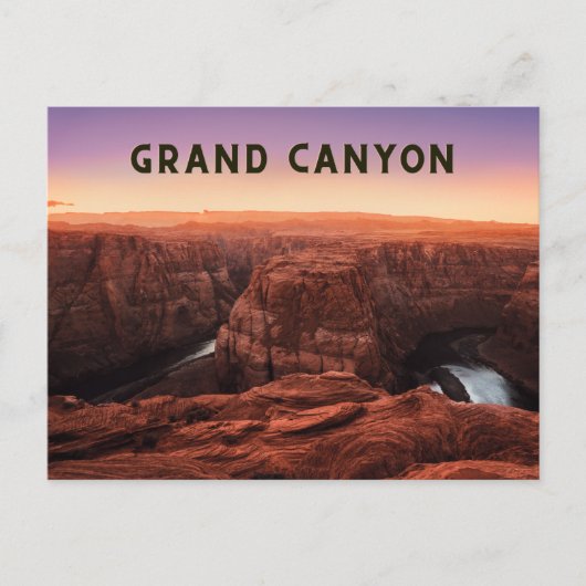 Grand Canyon Postcard Souvenir Postkarte (Vorderseite)