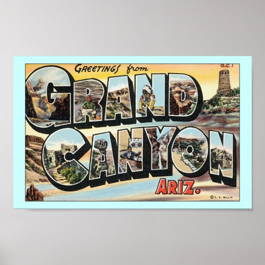 Grand Canyon Poster (Vorne)
