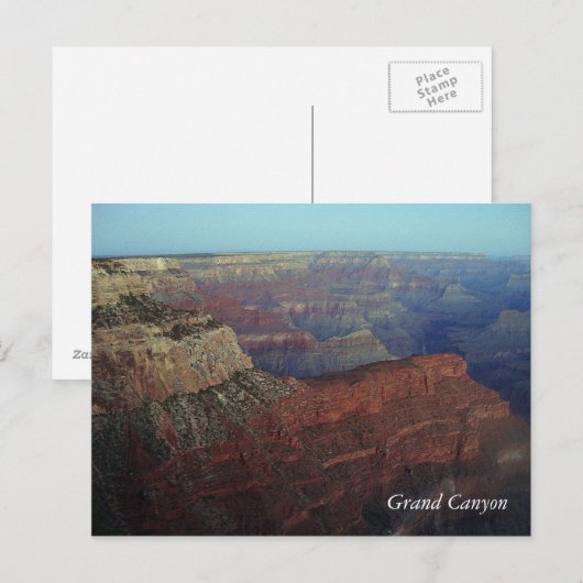 Grand Canyon Postkarte (Vorne/Hinten)