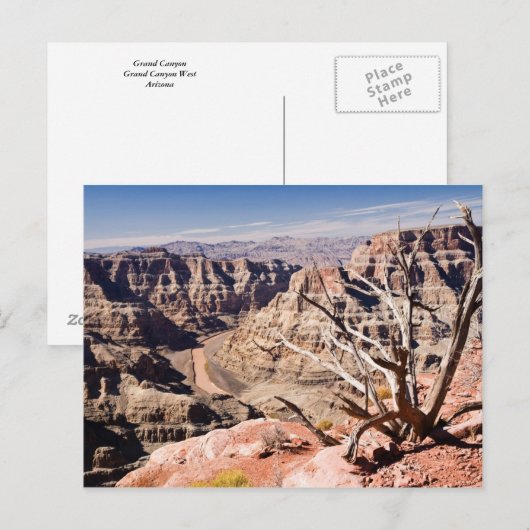 Grand Canyon Postkarte (Vorne/Hinten)