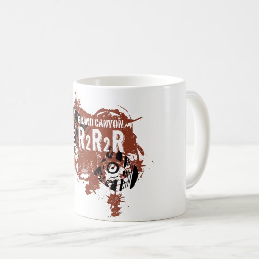 Grand Canyon R2R2R Kaffeetasse (VorderseiteRechts)