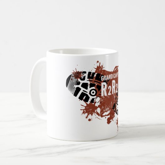 Grand Canyon R2R2R Kaffeetasse (Vorderseite Links)