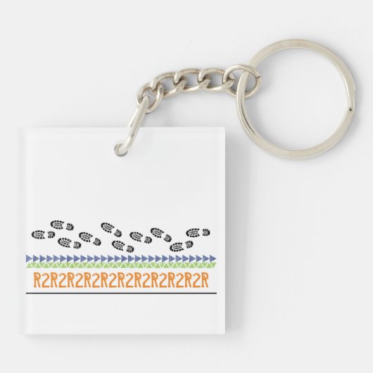 Grand Canyon R2R ADVENTURE Wandern Treppen Schlüsselanhänger (Rückseite)