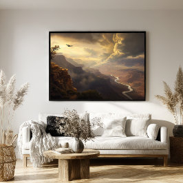 Grand Canyon Radiation: Höhenflüge bei Vögeln und Poster