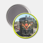 Grand Canyon Railroad Magnet (Vorderseite/Rückseite)