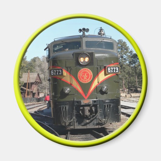 Grand Canyon Railroad Magnet (Vorne)