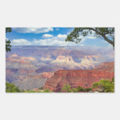 Grand Canyon Rechteckiger Aufkleber (Vorderseite)