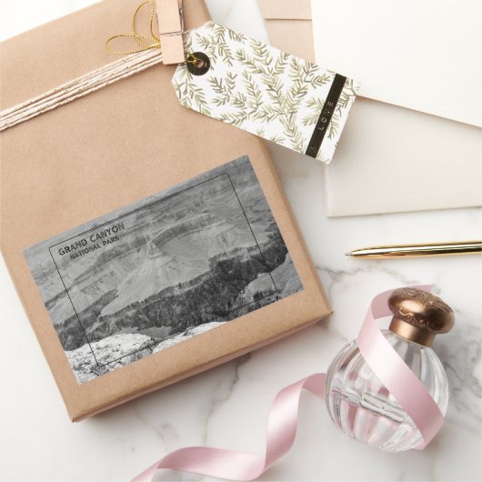 Grand Canyon Rechteckiger Aufkleber (Schenken)