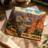 Grand Canyon Retro Reisedesign