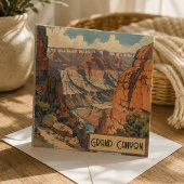 Grand Canyon Retro Reisedesign