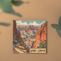 Grand Canyon Retro Reisedesign