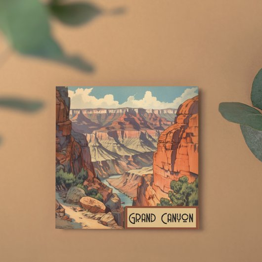 Grand Canyon Retro Reisedesign