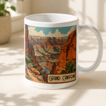 Grand Canyon Retro Reisedesign
