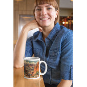 Grand Canyon Retro Reisedesign Kaffeetasse