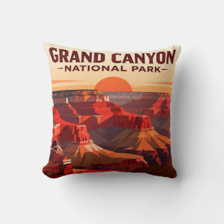 Grand Canyon Rim to Rim Hiker Achievement Kissen