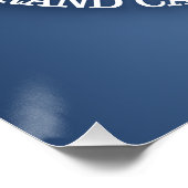 Grand Canyon Rim to Rim (rd) Poster (Ecke)