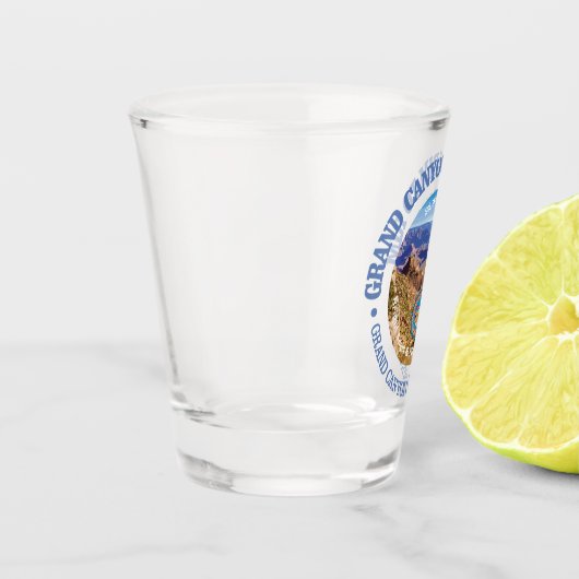 Grand Canyon Rim to Rim (rd) Schnapsglas (Links)