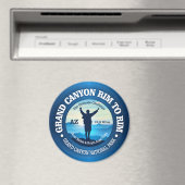 Grand Canyon Rim to Rim (V) Magnet (In Situ (Geschirrspüler))