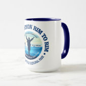 Grand Canyon Rim to Rim (V) Tasse (VorderseiteRechts)