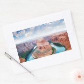 Grand Canyon River Bend Rechteckiger Aufkleber (Umschlag)