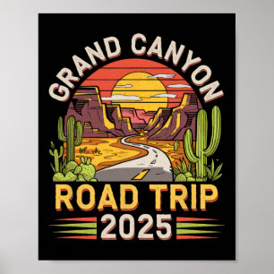 Grand Canyon Road Trip 2025 - Sommerurlaub Poster